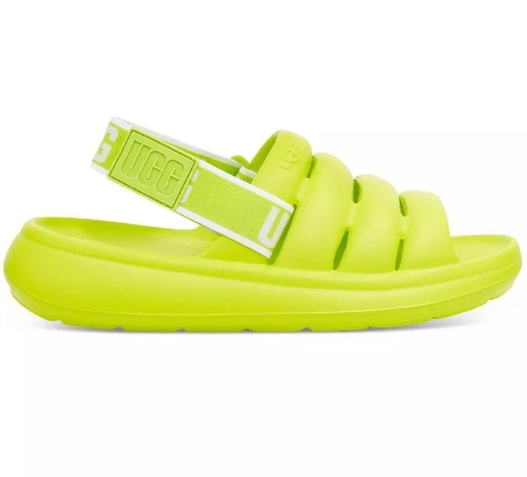 Sandali sportivi Ugg da donna sportivi Yeah gialli zeppa taglia 12