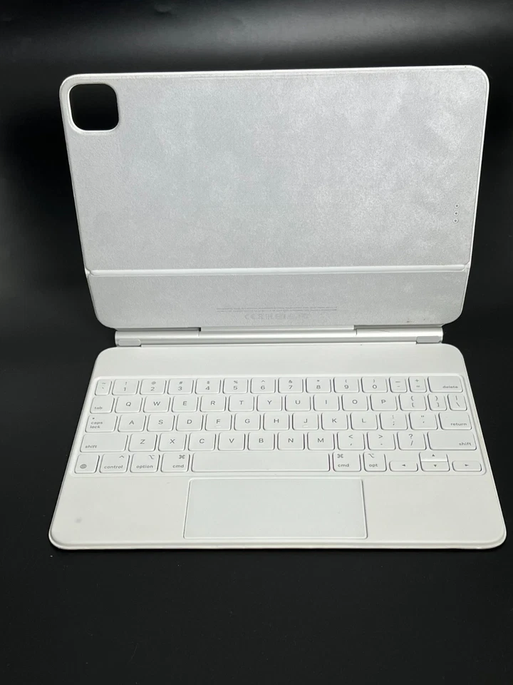 Teclado mágico OEM Apple A2261 para iPad Pro (11 pulgadas), iPad Air (4.ª generación) blanco Foto 4 de 4