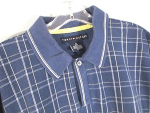 Tommy-Hilfiger-Men-039-s-Size-XL-Short-Sleeve-100-Cotton-Polo-Shirt