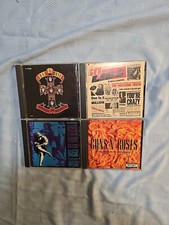Lot 4 Cds Guns N Roses:Appetite For Destruction.Lies,Use Your Illusion 2, Spagh