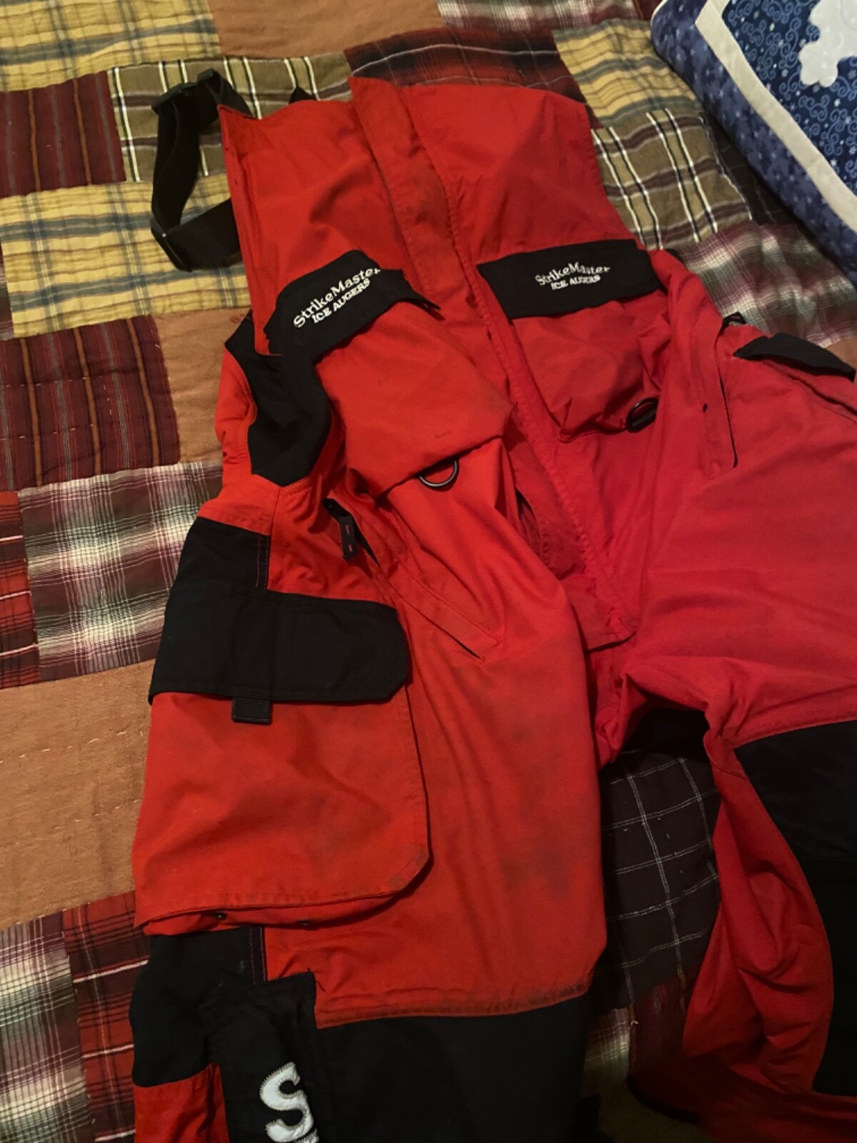 Strikemaster Ice Fishing Bibs XL eBay