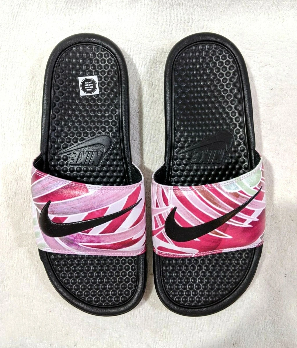 Nike benassi jdi print womens slide sandals cheap