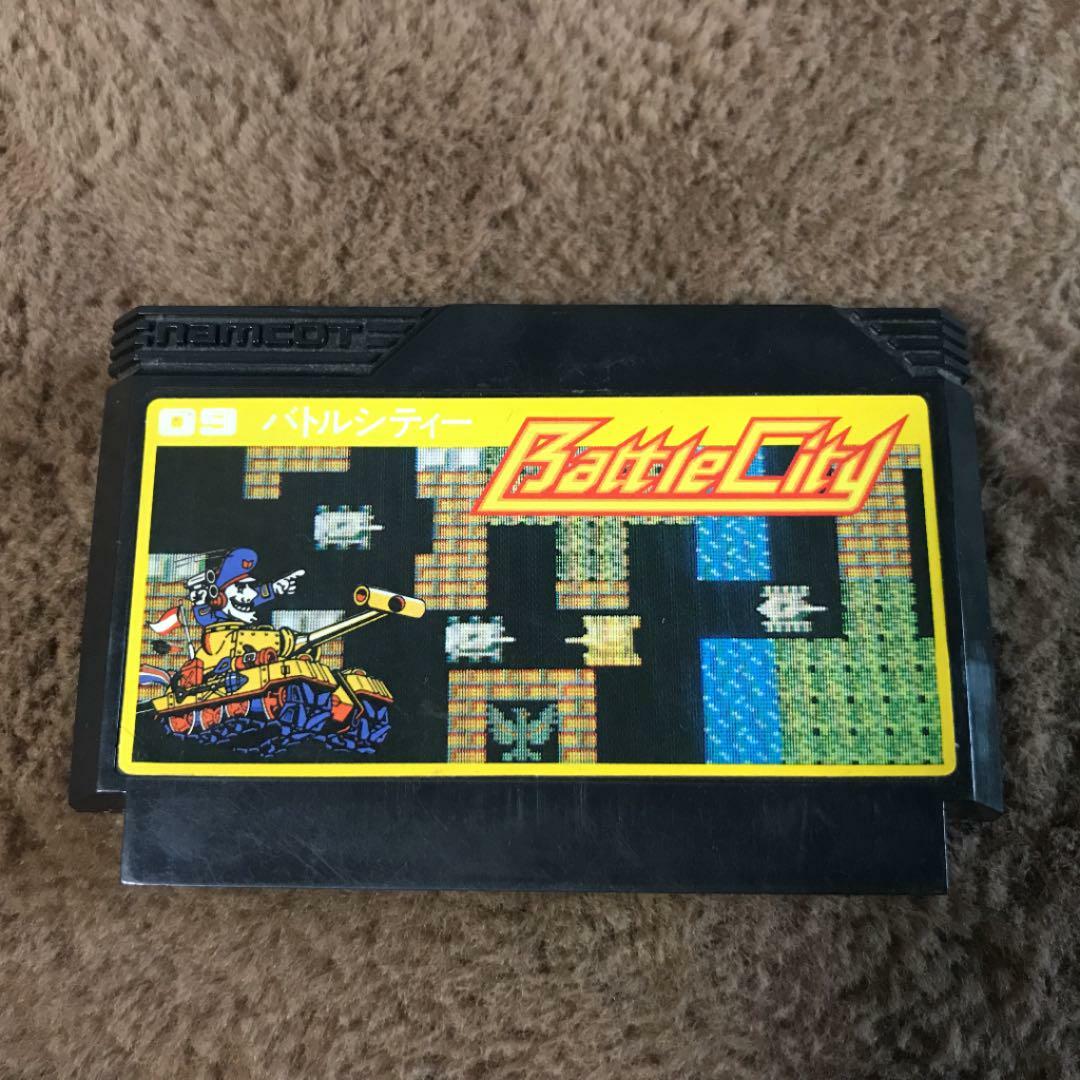 Battle City Nintendo Famicom NES Namco Used Japan Cartrage