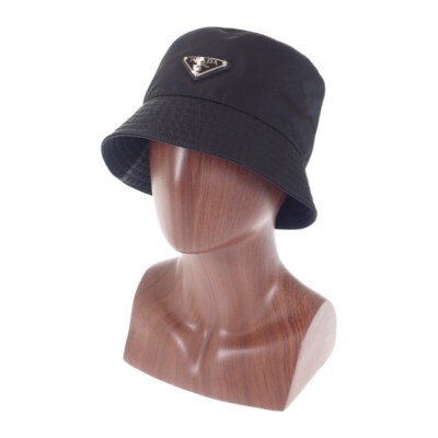 PRADA RE-NYLON BUCKET HAT BLACK Mサイズ s-l400.jpg