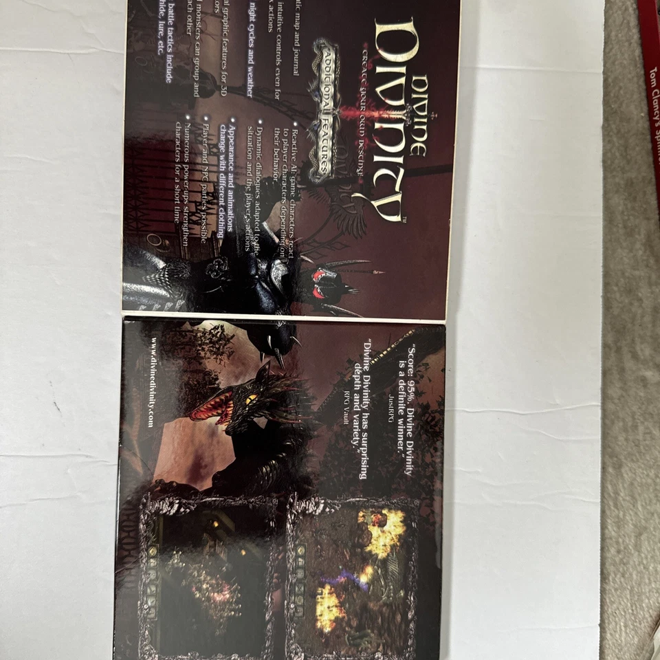 Divine Divinity : Create Your Own Destiny PC CD-ROM, Sealed - Image 2 of 4