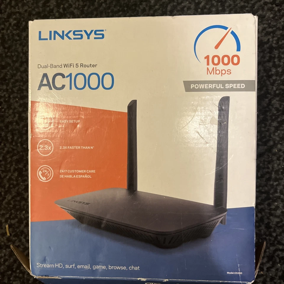 LINKSYS Dual-Band WiFi 5 Router AC1000 (E5350) - NEW™ - Image 2 of 4