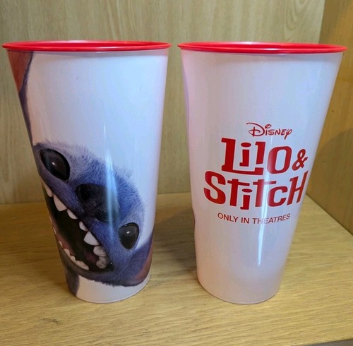 Lilo & Stitch Movie 2025 Collectible Drive In Movie Theater Drink Cup New AMC - Picture 2 of 2