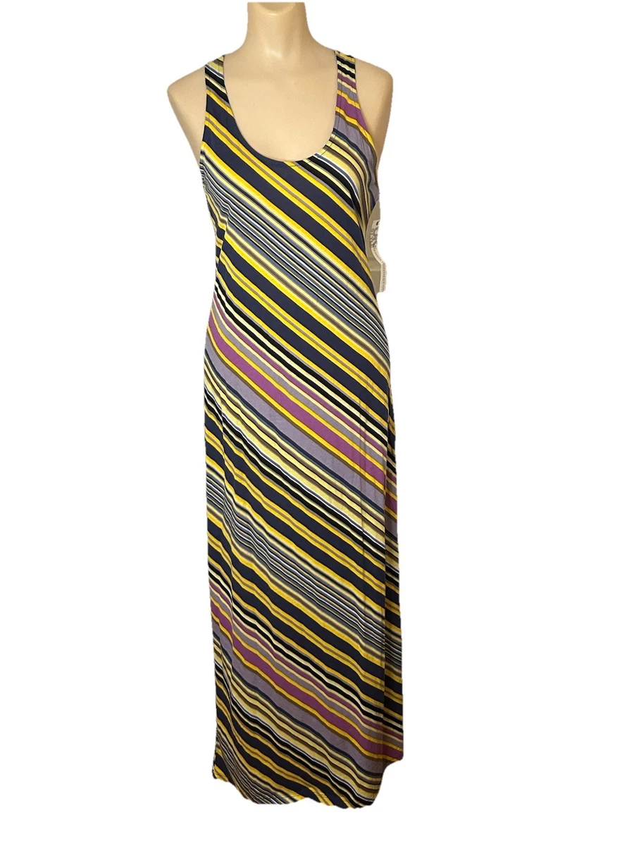 fcuk jersey dress French Connection FCUK Bodycon Mesh Stretch Orange Sleeveless Party Dress NWOT