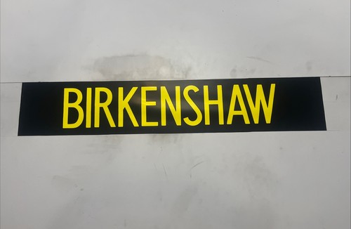 Birkenshaw - Hamilton Depot 289 Scottish Bus Blind 36" - Bild 1 von 11