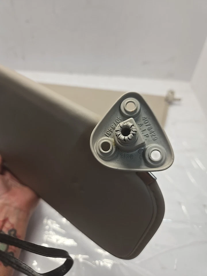 Dodge Dakota 1986-1996 conjunto de pares de parasoles vinilo conductor y pasajero OEM Foto 3 de 4