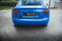 Maxton Design Heckansatz Diffusor Passend FüR Audi RS4 B7 Schwarz Hochglanz