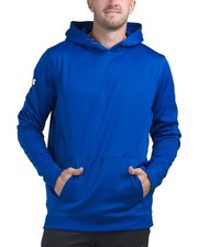 Under Armour Men's Armour Fleece Storm Hoodie 1370379 Royal Blue Size XL NEW 