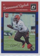 2016 Donruss Optic Rookies Blue 92/149 Emmanuel Ogbah #115 2u3