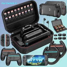 🏆Cover Bag Case Accessories Bundle w/ Switch 2 Protective for Nintendo Switch 2