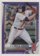 2021 Bowman Chrome Prospects Purple Refractor /250 Triston Casas #BCP-168 0i6p