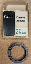 Vintage Vivitar Camera Adapter TA-9 No.20-9094 Photography Camera