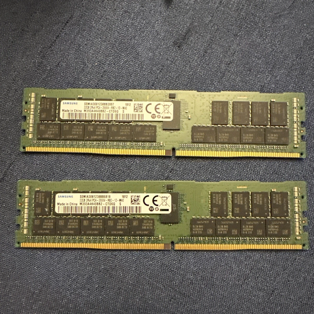 25+ Samsung DDR4 SDRAM ECC Network Server Memory (RAM) for sale