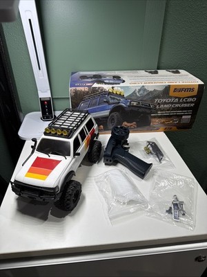 FMS 1:18 FCX18 LC80 Toyota Land Cruiser LC80 RTR WhiteSlightly Used LC80 L41