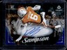 2025 Panini Luminance Dylan Sampson Auto RC Blue Rookie #/50 Browns