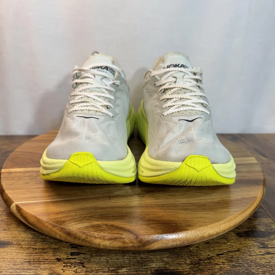 HOKA One Carbon X 2 Shoes Womens Size 9.5 Gray Running Road Race Walking Trainer - Image 2 of 4