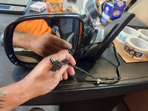 2010 - 2015 Audi Q7 Left Driver Side Mirror Power Memory OEM 4L1857409BF