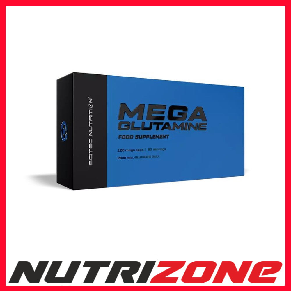 SciTec Mega Glutamine - 120 caps