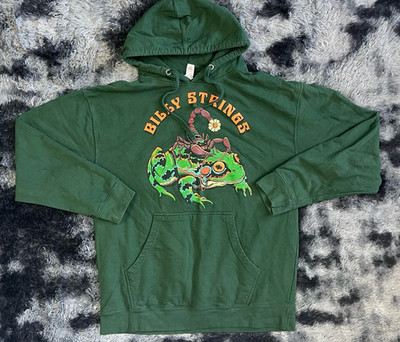 Billy Strings Green Retro Pullover Hoodie All Size S-3Xl HH977
