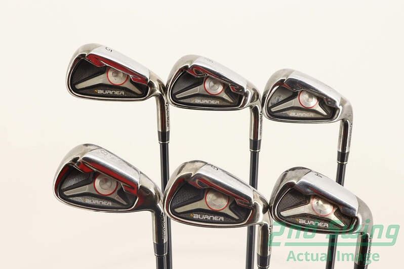 TaylorMade 2009 Burner Iron Set 5-GW Graphite Regular Right +1/2 Inch