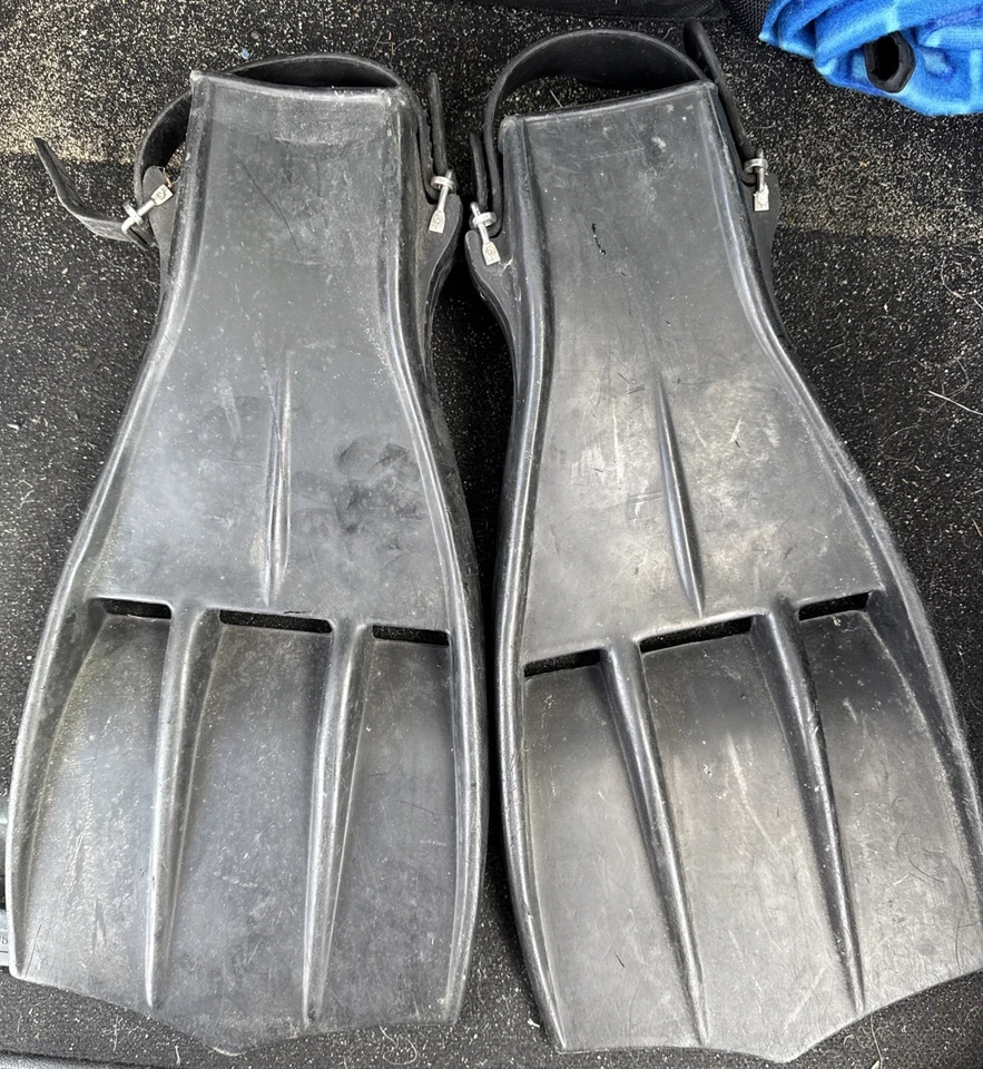 Aletas de buceo Aqua Lung US Divers aletas de cohete equipo de buceo talla única para todos Foto 2 de 2