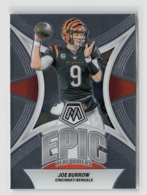 Joe Burrow #EP-JB 2024 Panini Mosaic Epic Performers Bengals