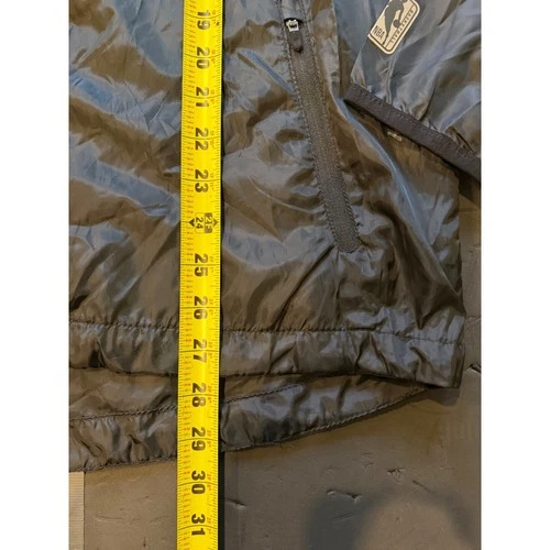 NBA Hooded Windbreaker Jacket Black Grey Full Zip Basketball Medium image 8