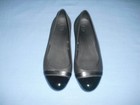 Crocs Women’s Ballet Flats Shiny Cap Toe Black Slip-on Shoes US Size 9   12300 — photo 3