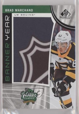2019 Upper Deck SP Game Used Banner Year NHL Winter Classic Brad Marchand #BWC-6