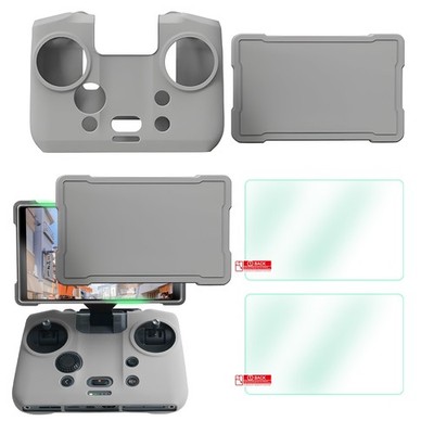 RC 2 Silicone Protective Cover - 2 in 1 Remote Control Screen Protector HD Cl...