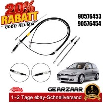 HANDBREMSSEILE FÜR OPEL CORSA C KOMPLETT-SET (5 tlg.) FESTSTELLBREMSE SEILZUG