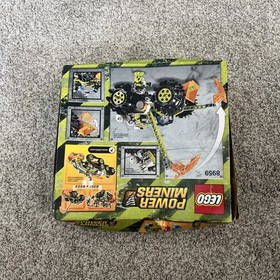 Empty BOX for  Lego Power Miners 8959 Claw Digger - NO BRICKS