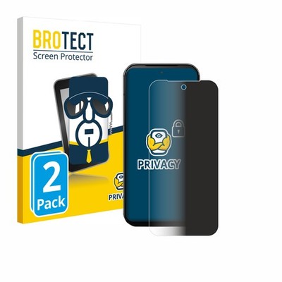 2x Blickschutz Folie für Fairphone 5 Displayschutz Privacy