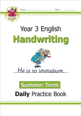 KS2 Handwriting Year 3 Daily Practice Book: Summer Term | Cgp Books | Englisch