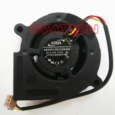 1 Pc. New AB05012DX200300 (0XL1) Blower Fan Cooling Fan 3-wire 12V 0.15A *yt