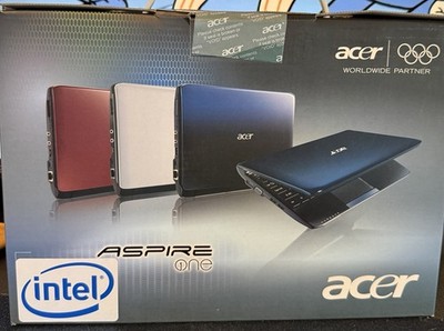 NEW Acer Aspire One 532h-2223 10.1  Netbook Intel Atom N450 160GB NOS