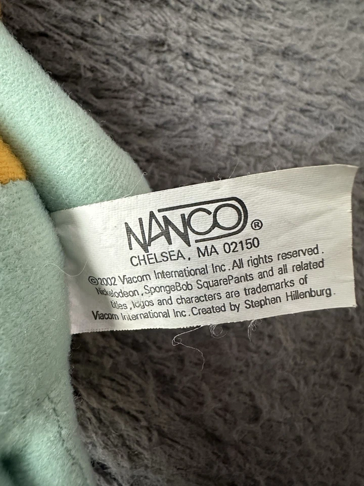 EUC Nanco 2002 海绵宝宝方裤 - Squidward 长毛绒 - 12 — 第 2/4 张图片