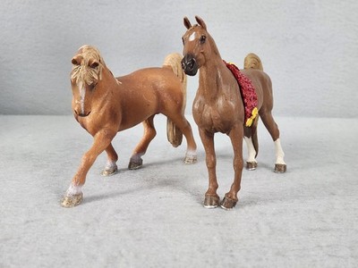 Schleich Tennessee Walker Horse 2007 + Safari Parade Stallion Lot of 2 Figures