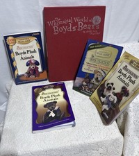 Boyds Bears Plush Collector Value Book Lot 1998 1999 2000 2001 25th Anniversary
