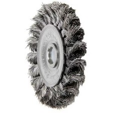 Weiler Twist Wire Wheel Wire Brush, Arbor, 3" 94101 Weiler 94101 012382080143