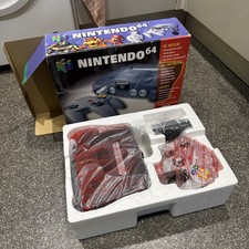 Nintendo 64 Console Boxed PAL Good Condition All Original Packaging N64