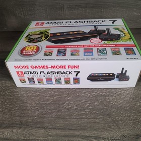 Atari Flashback 7 Classic Deluxe Game Console System 101 Built In Games