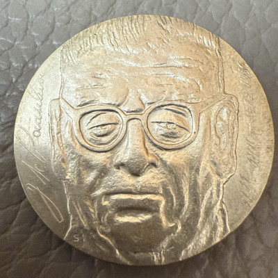 1970 Finland Silver Coin Anniversary-Birth of President JUHO PAASIKIVI