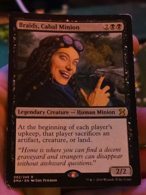 Braids, Cabal Minion Mtg Eternal Masters 