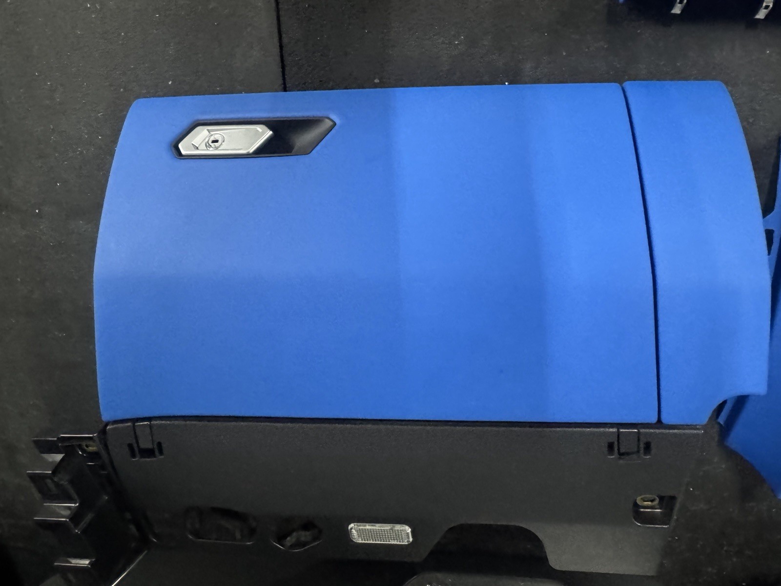 Set 4 Front Rear Interior Door Trim Panel Black Blue OEM Lamborghini Urus 2019