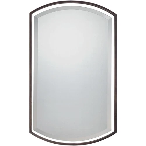 Quoizel QR1419 Bronze Reflections 35" X 21" Rectangular Decorative Mirror - Picture 1 of 12